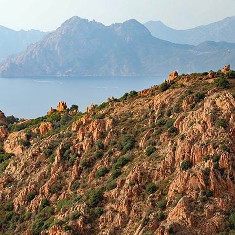 calanques de piana corse